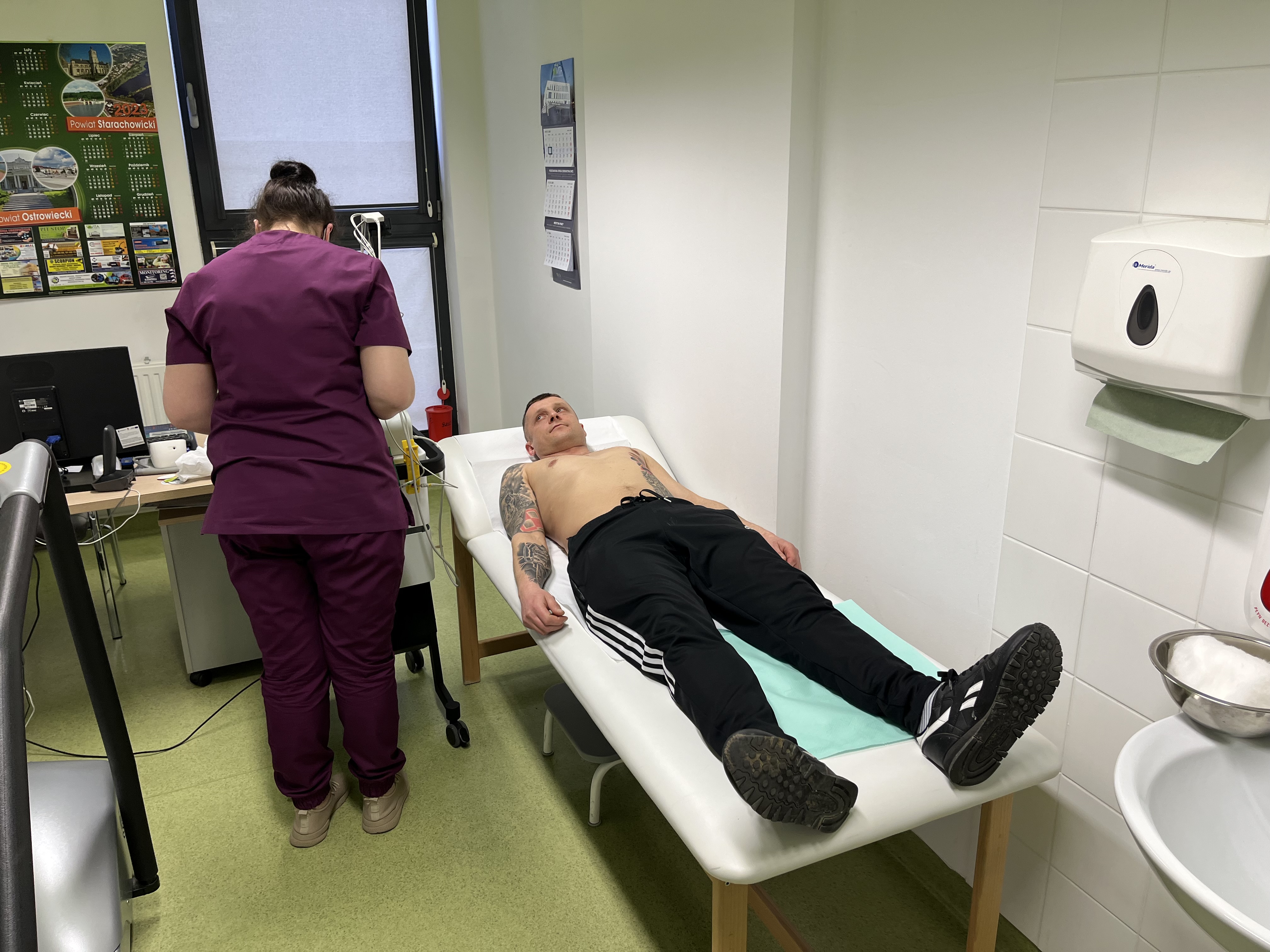 EKG zawodnika Star Starachowice